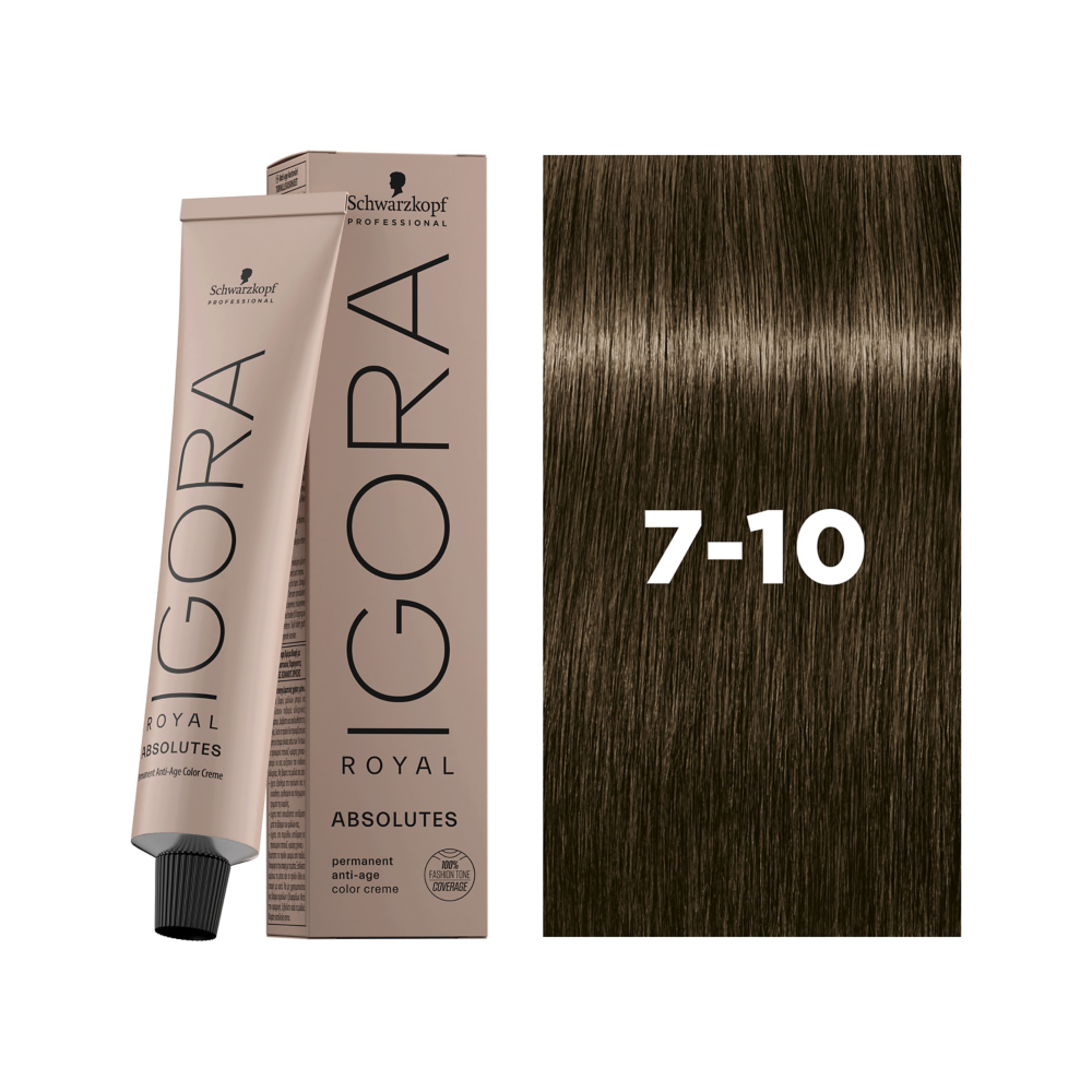 Schwarzkopf Professional Igora Royal Absolutes 7-10 60ml - Vopsea Permanenta