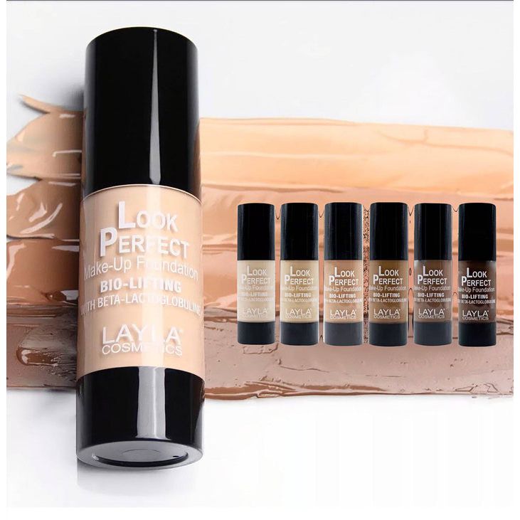 Layla Cosmetics Look Perfect Foundation No 5 - Fond de Ten cu Efect de Lifting