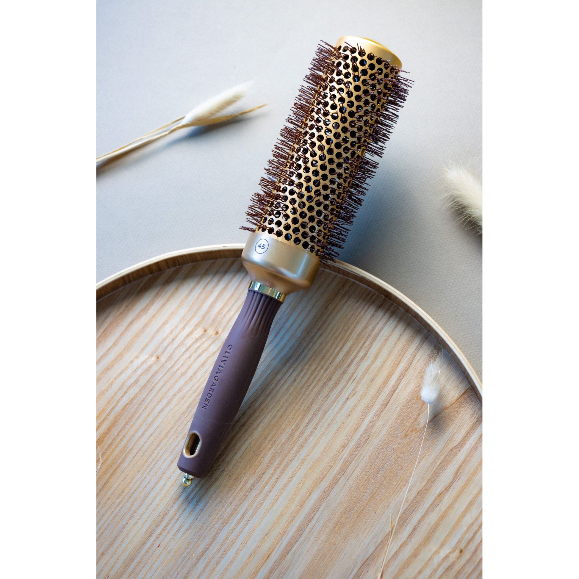 Olivia Garden Expert Blowout Speed XL 25mm - Perie de Par Auriu Uscare si Coafare Rapida - Beauty Lounge