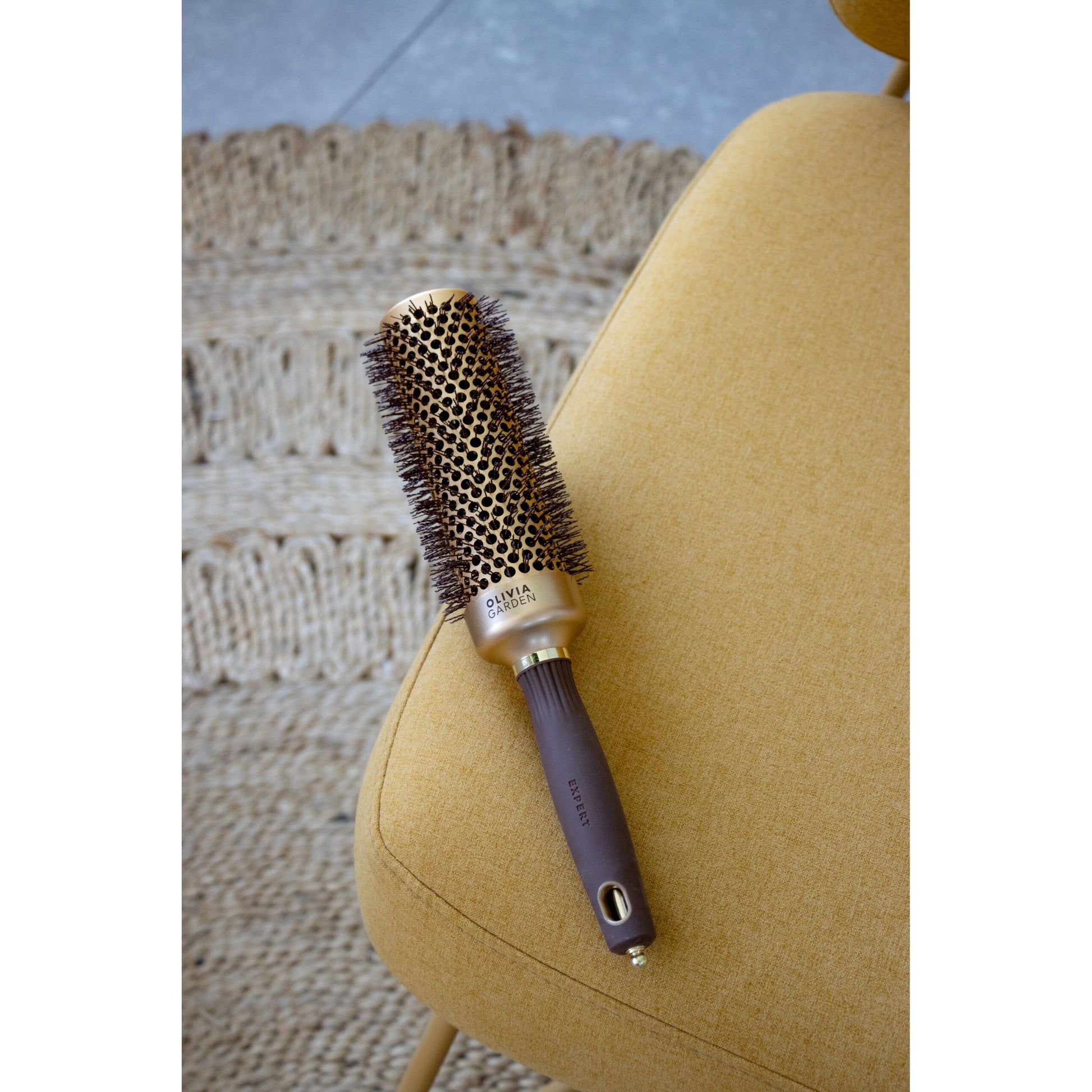 Olivia Garden Expert Blowout Speed XL 55mm - Perie de Par Auriu Uscare si Coafare Rapida - Beauty Lounge