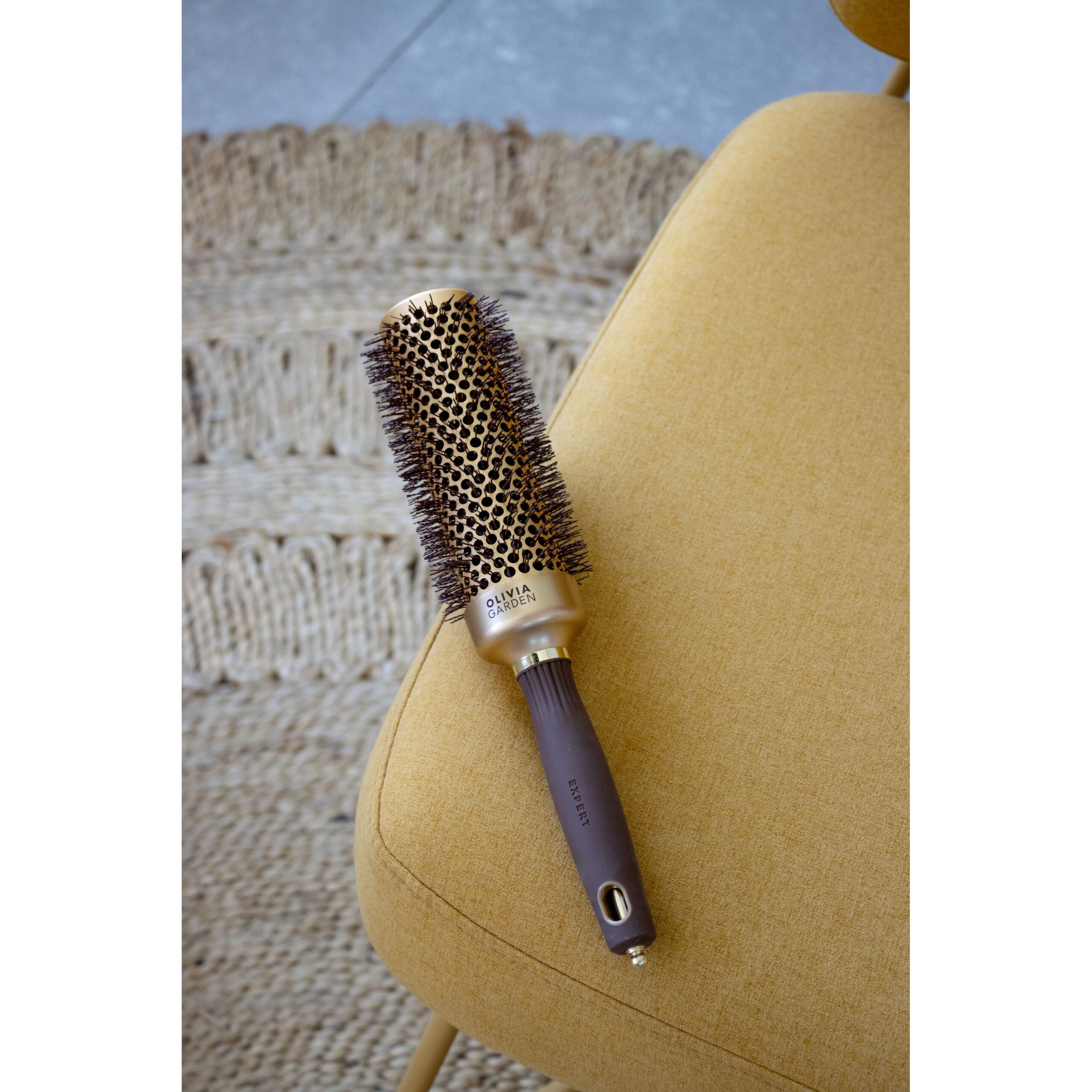 Olivia Garden Expert Blowout Speed XL 55mm - Perie de Par Auriu Uscare si Coafare Rapida - Beauty Lounge