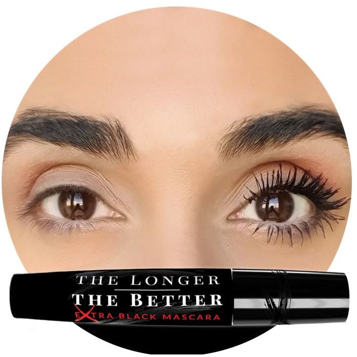 Layla Cosmetics The Longer The Better Extra Black Mascara - Rimel pentru Volum Negru Intens - Beauty Lounge