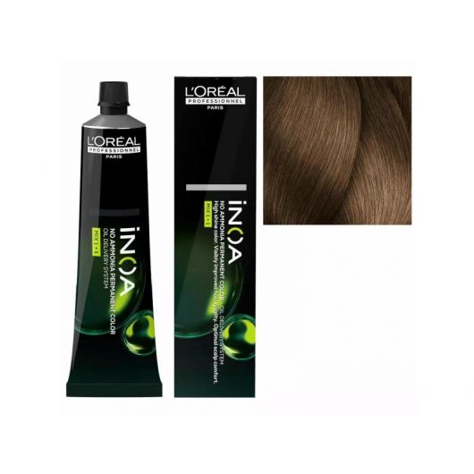 L'Oreal Professionnel Inoa 5.8 - Vopsea de Par Permanenta Fara Amoniac  60ml