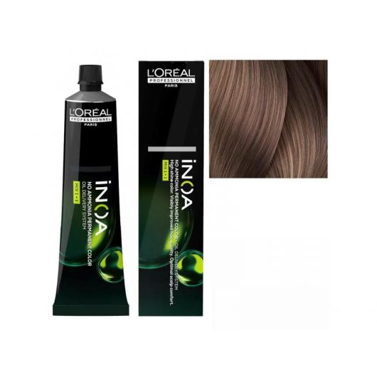 L'Oreal Professionnel Inoa 8.11  - Vopsea de Par Permanenta Fara Amoniac  60ml - Beauty Lounge