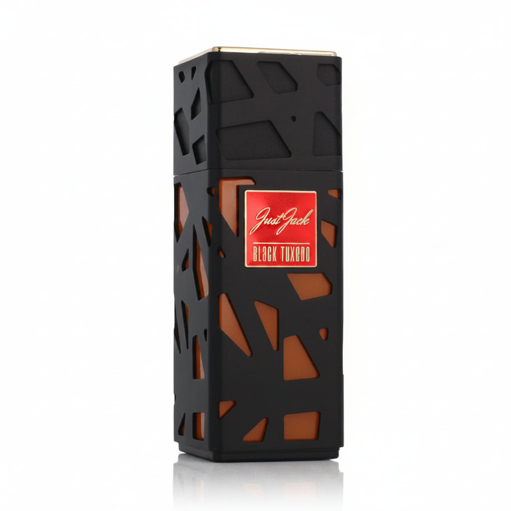 Just Jack Black Tuxedo 100ml – un parfum modern si sofisticat, cu o structura fructat-florala eleganta, echilibrata de o baza lemnoasa si moscata.