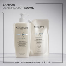 Încarcă imaginea în Galerie, Set Kérastase Densifique Bain Densite - Sampon Reincarcabil 500ml si Rezerva 500ml
