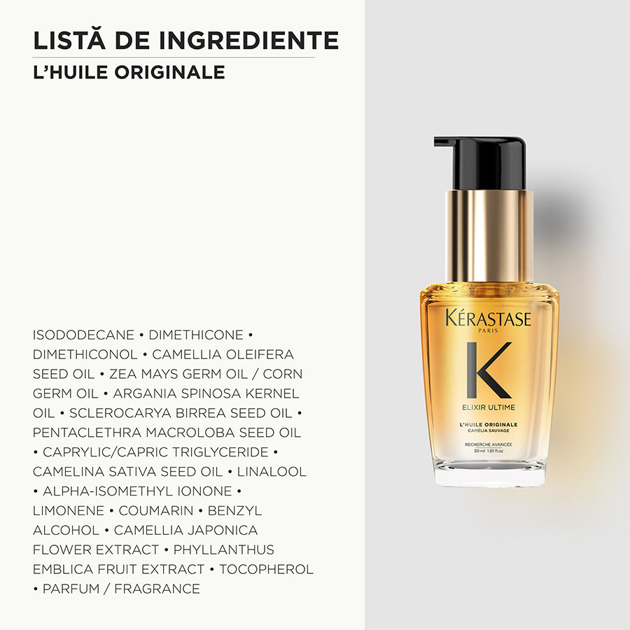 Kerastase Elixir Ultime Huile Originale - Ulei de Par 30ml - Beauty Lounge