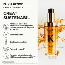 Încarcă imaginea în Galerie, Kerastase Elixir Ultime Huile Originale - Ulei de Par Reincarcabil 75ml - Beauty Lounge

