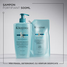 Încarcă imaginea în Galerie, Set Kerastase Resistance Bain Force Architecte - Sampon Reincarcabil 500ml si Rezerva 500ml
