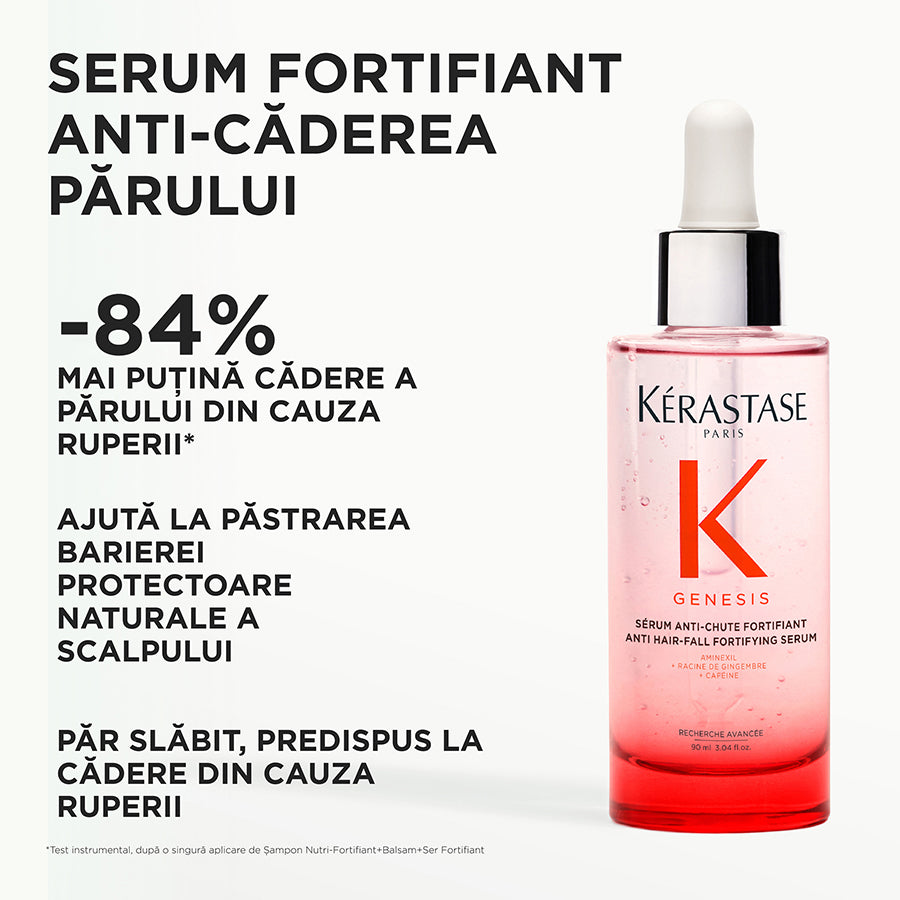 Kerastase Genesis Serum Anti-Chute Fortifiant pentru Scalp 90ml - Anticadere - Beauty Lounge