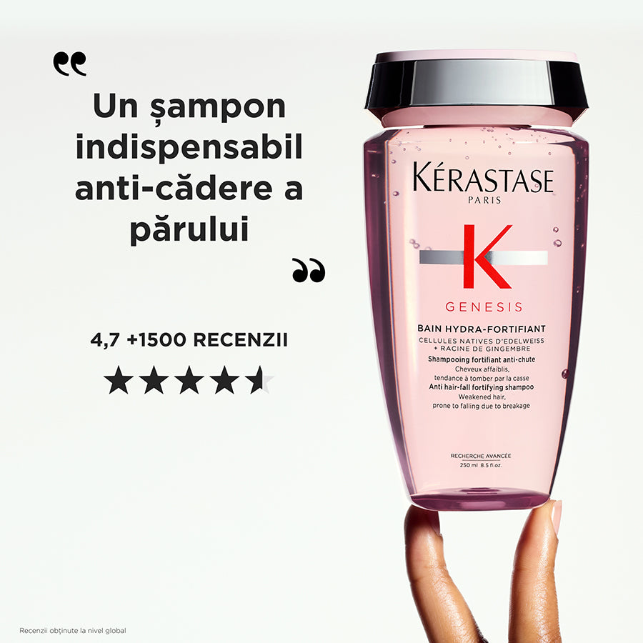 Kerastase Genesis Bain Hydra-Fortifiant 250ml - Sampon Pentru Par Gras Subtiat - Beauty Lounge