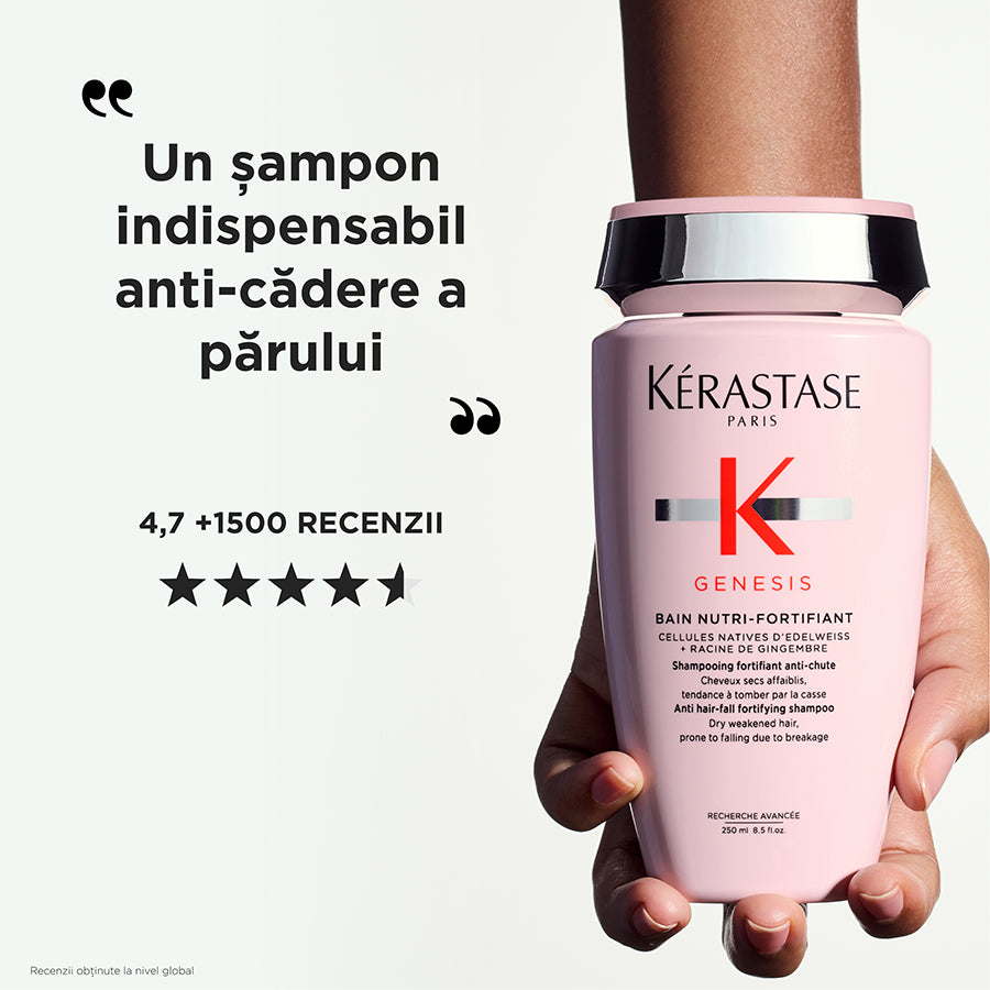 Kerastase Genesis Bain Nutri-Fortifiant Riche 250ml - Sampon Pentru Par Uscat - Beauty Lounge
