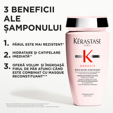 Încarcă imaginea în Galerie, Kerastase Genesis Bain Nutri-Fortifiant Riche 250ml - Sampon Pentru Par Uscat - Beauty Lounge
