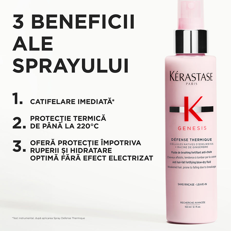 Kerastase Genesis Defense Thermique Fluide 150ml - Spray cu Protectie Termica - Beauty Lounge