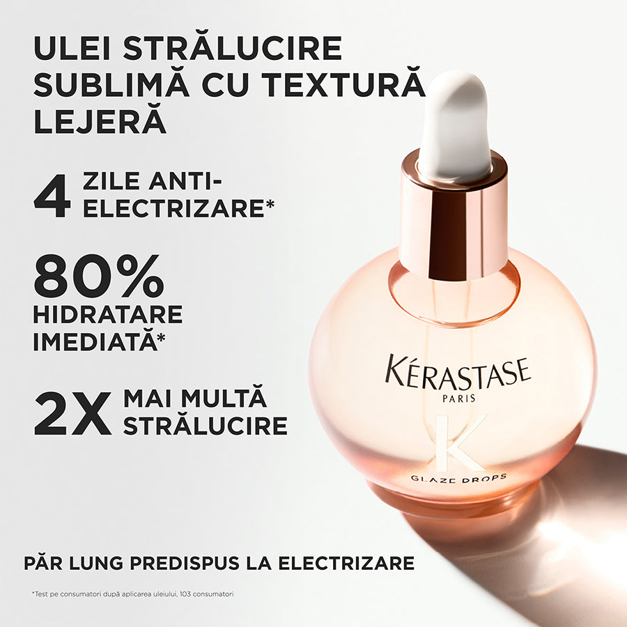 Kerastase Gloss Absolu Glaze Drops 45ml - Ulei Pentru Stralucire