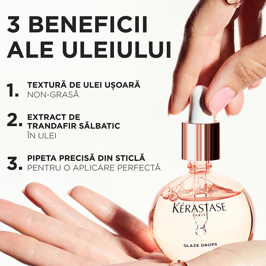Kerastase Gloss Absolu Glaze Drops 45ml - Ulei Pentru Stralucire