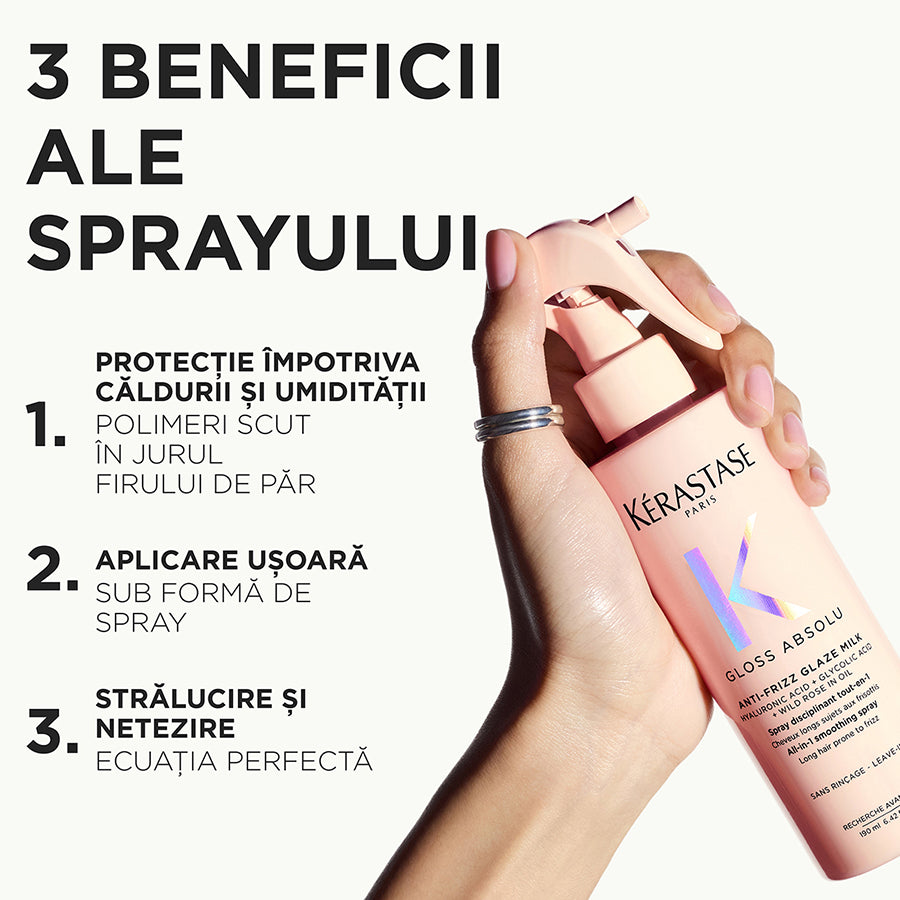 Kerastase Gloss Absolu Glaze Milk Spray 190ml - Spray Multifunctional - Beauty Lounge