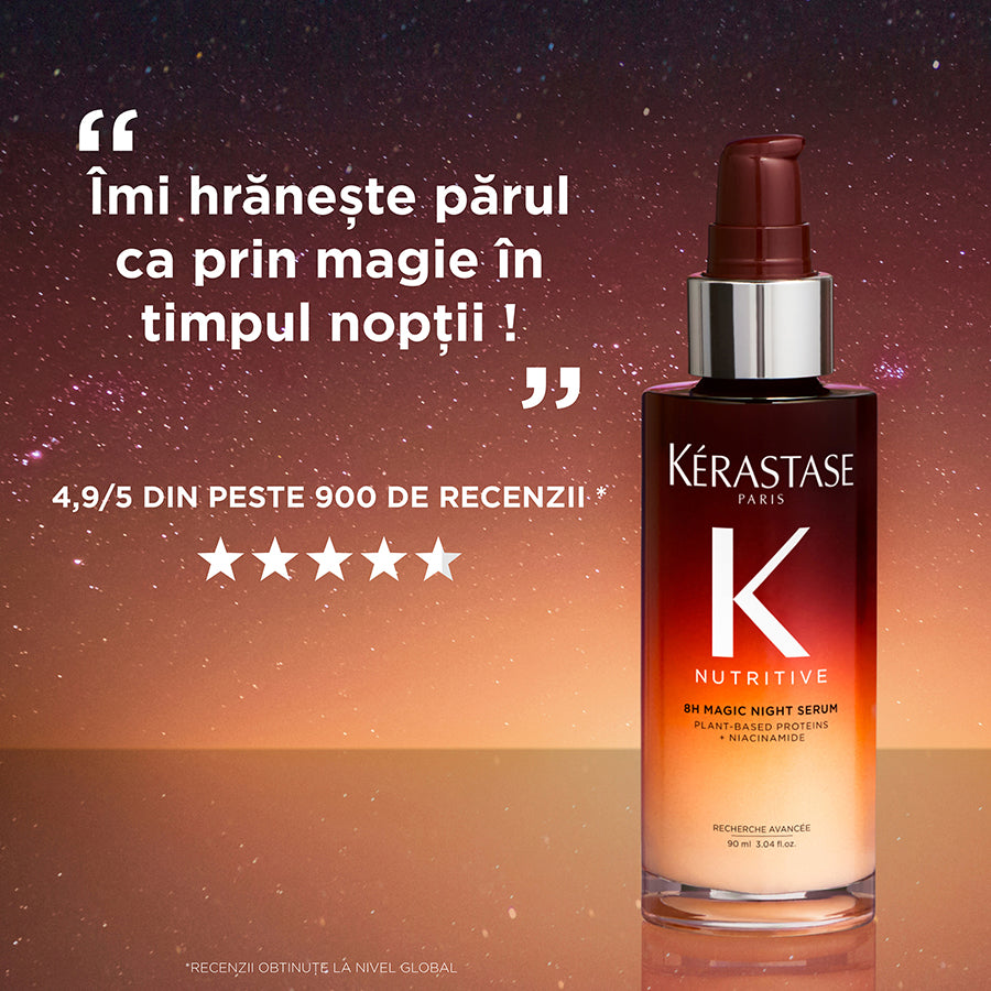 Kerastase Nutritive 8H Magic Night Serum pentru par Uscat 90ml - Hranire Intensa - Beauty Lounge