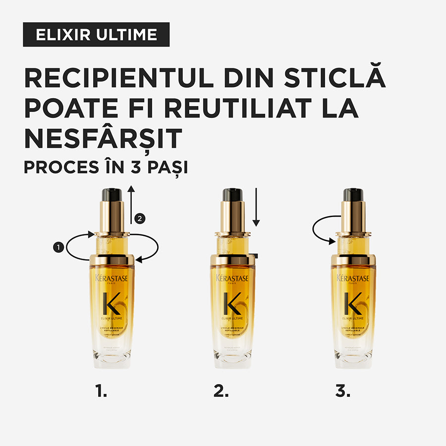 Kerastase Elixir Ultime Huile Originale - Ulei de Par Rezerva 75ml - Beauty Lounge