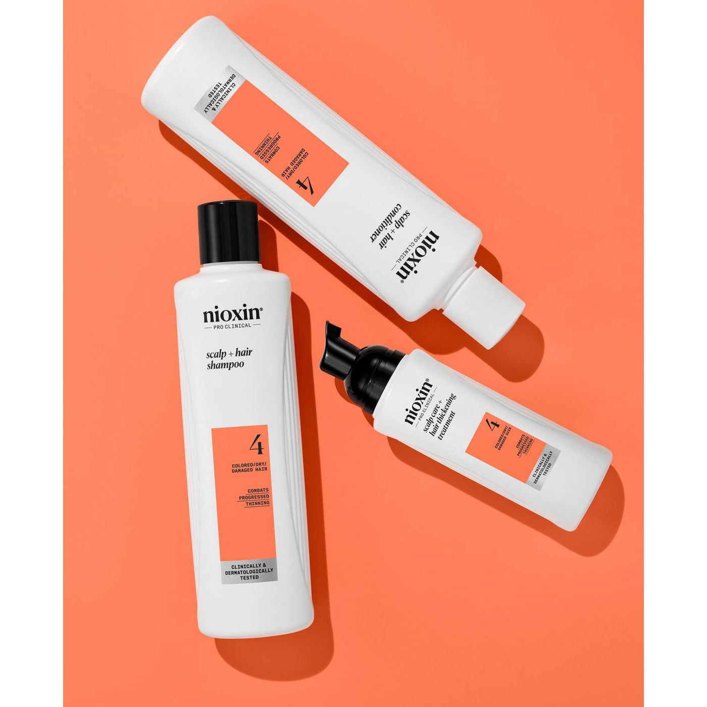 Nioxin System 4 Shampoo 300ml - Sampon Impotriva Caderii Parului - Beauty Lounge