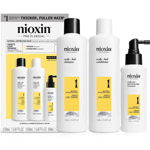 Nioxin System 1 Kit 150+150+50ml - Set Impotriva Caderii Parului