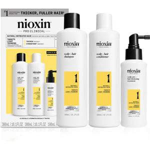 Nioxin System 1 Kit XL 300ml+300ml+100ml - Impotriva Caderii Parului