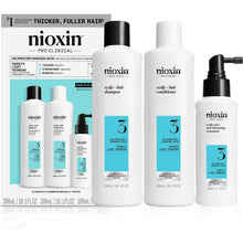 Încarcă imaginea în Galerie, Nioxin System 3 Kit XL 300ml+300ml+100ml - Set Impotriva Caderii Parului
