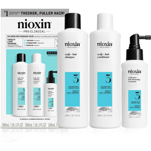 Nioxin System 3 Kit XL 300ml+300ml+100ml - Set Impotriva Caderii Parului