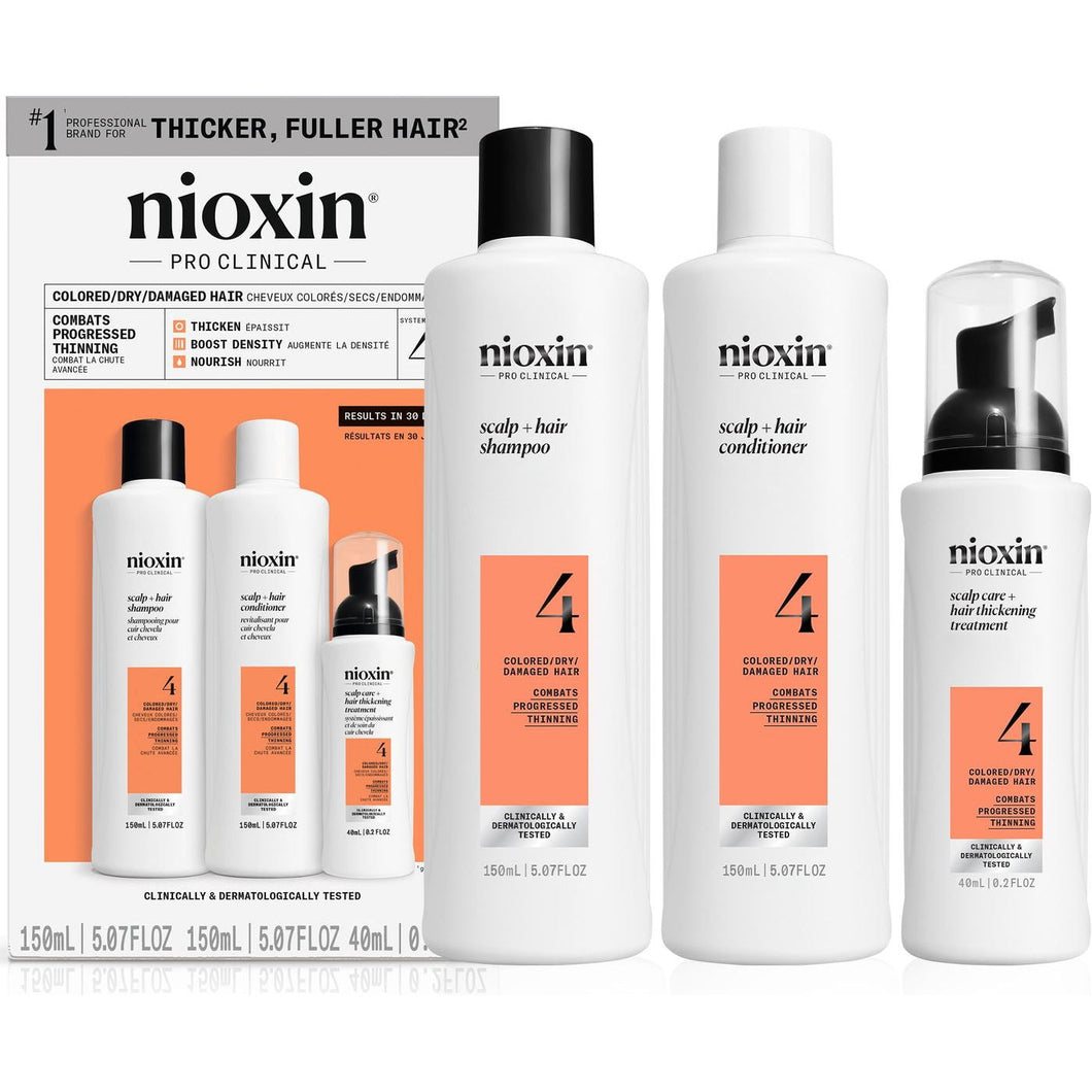 Nioxin System 4 Kit 150+150+40ml - Set impotriva Caderii Parului