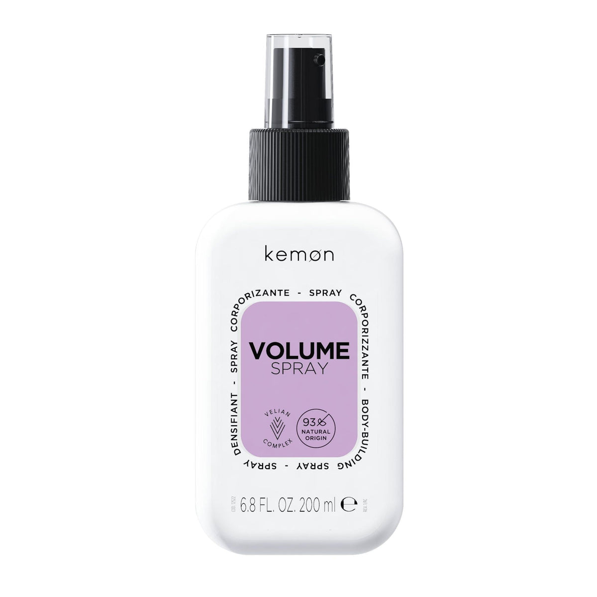 Kemon Care Volume Spray fara clatire pentru construirea volumului pe parul fin, cu o&nbsp;baza de proteine din soia si grau.