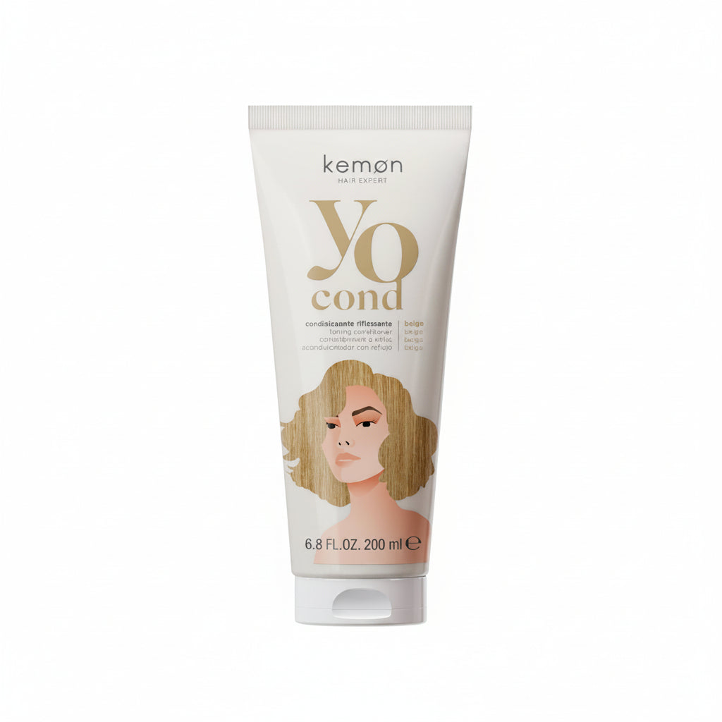 Kemon Yo Cond Beige 200ml - Balsam Nuantator Pentru Par Blond si Blond Decolorat