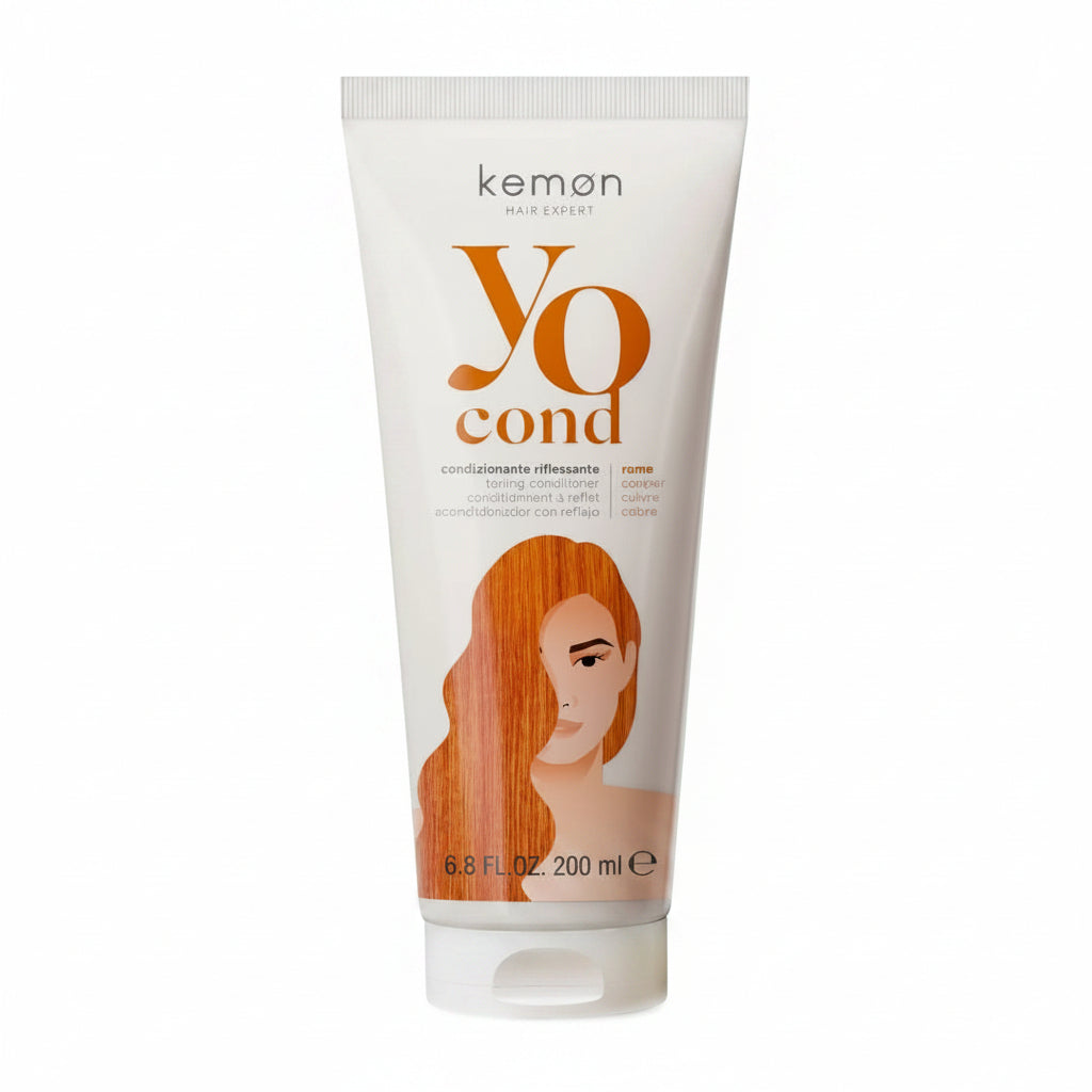 Kemon Yo Cond Copper 200ml - Balsam Nuantator Pentru Par Saten si Roscat 