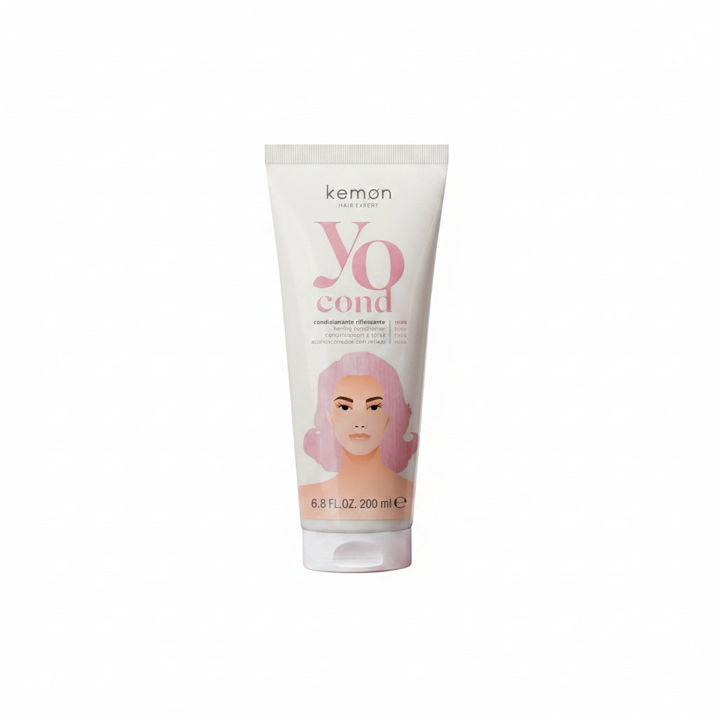 Kemon Yo Cond Pink 200ml - Balsam Nuantator Pentru Par Blond Deschis sau Decolorat