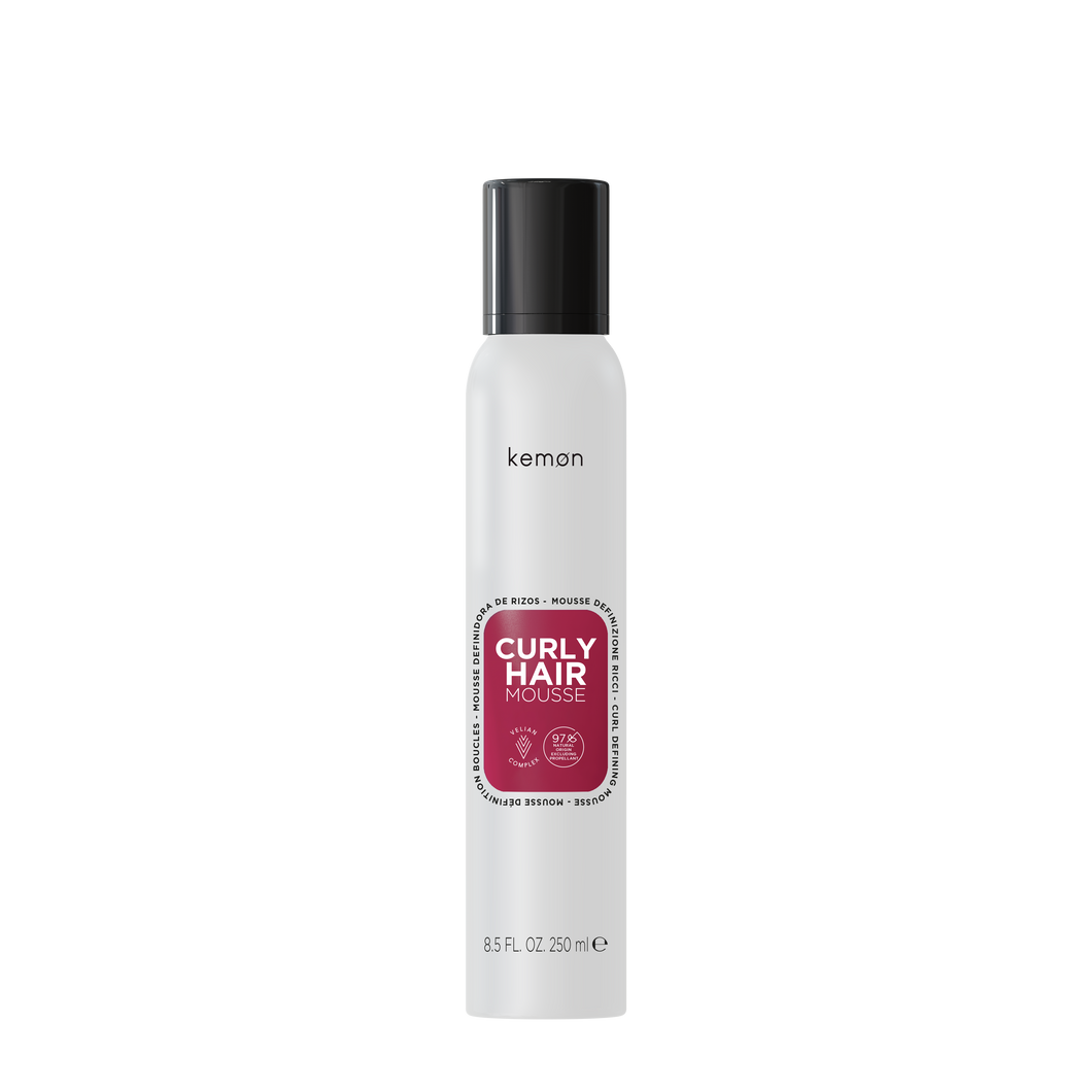 Kemon Care Curly Hair Mousse 250ml - Spuma Pentru Par Cret si Ondulat