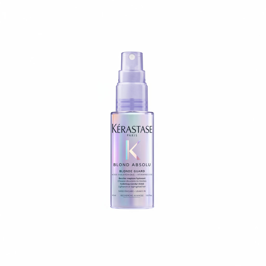Kerastase Blond Absolu Blonde Guard este un tratament leave-in fara clatire, special conceput pentru protectia si hidratarea tuturor tipurilor de par blond, decolorat sau cu suvite.