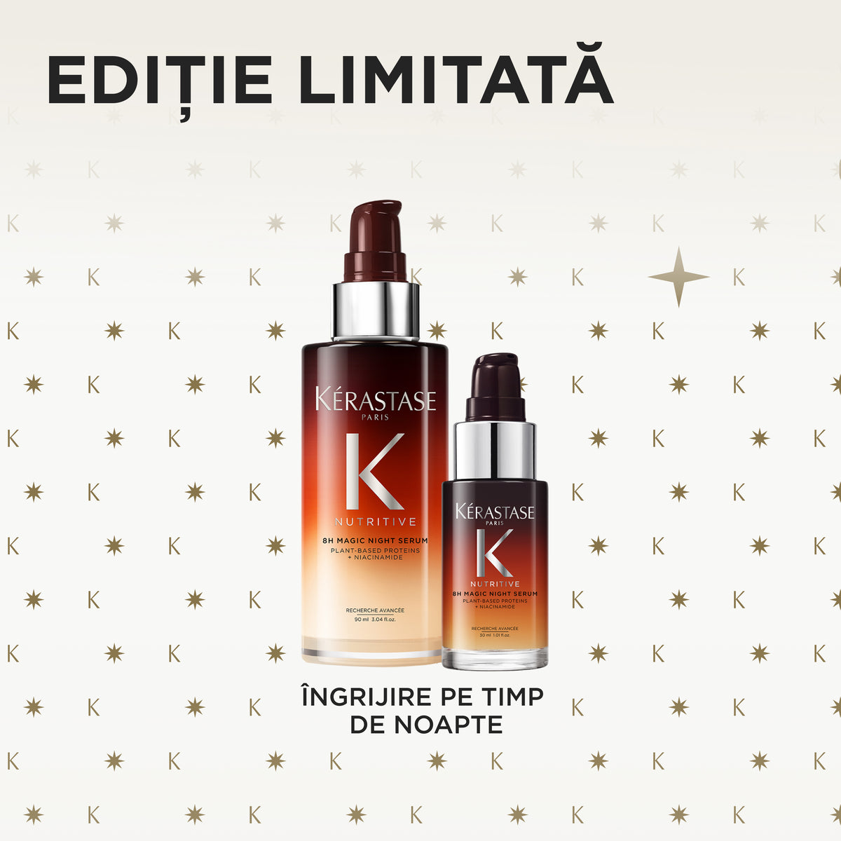 Kerastase 8HNS Duo Holiday - 8H Magic Night Serum 90 ml + 8H Magic Night Serum 30 ml