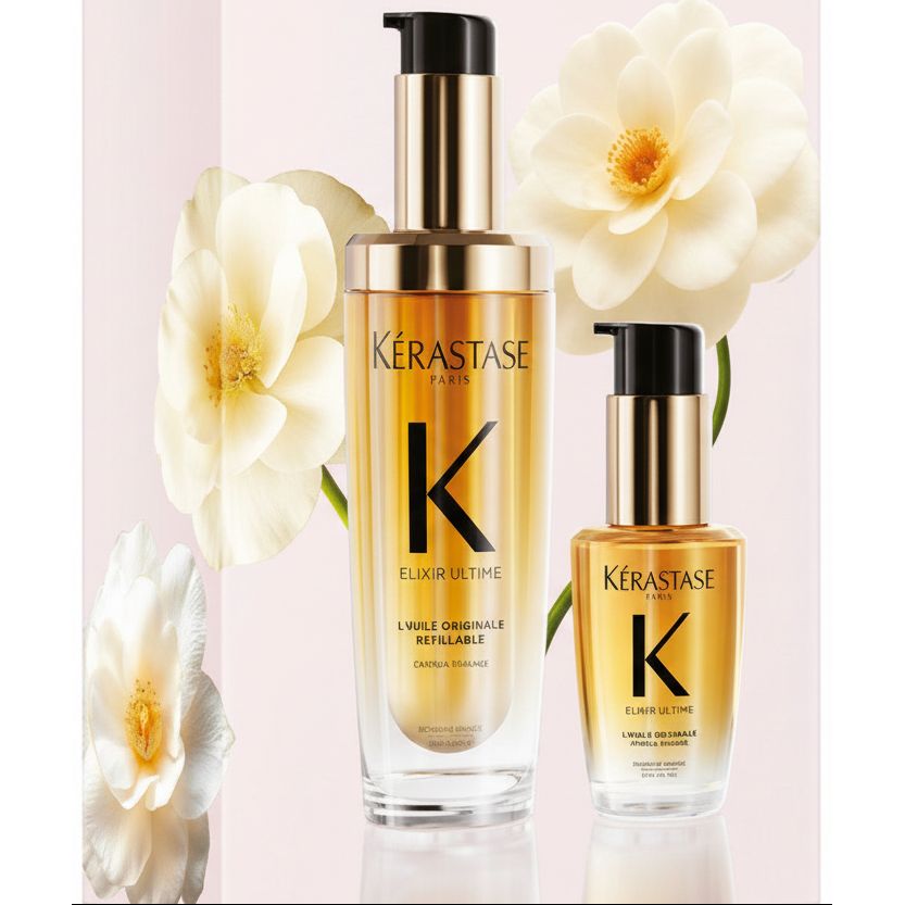 Kerastase Elixir Ultime Duo Spring Set - Ulei de par 75ml + Ulei de par 30ml - Beauty Lounge