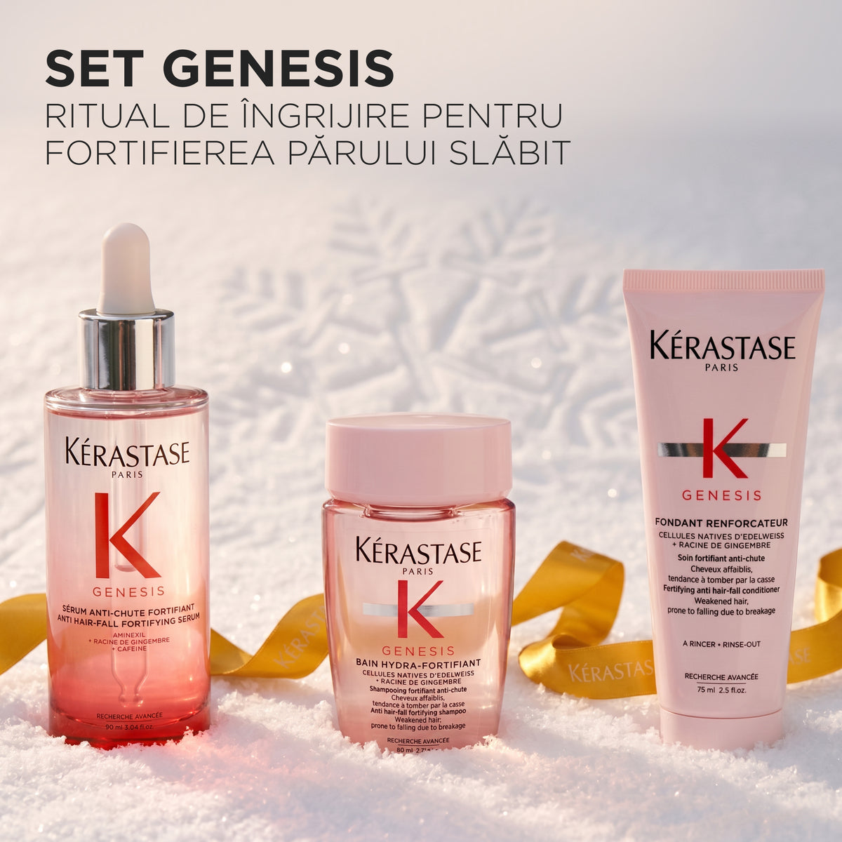 Kerastase Genesis Serum Trio Holiday - Set Impotriva Caderii Parului