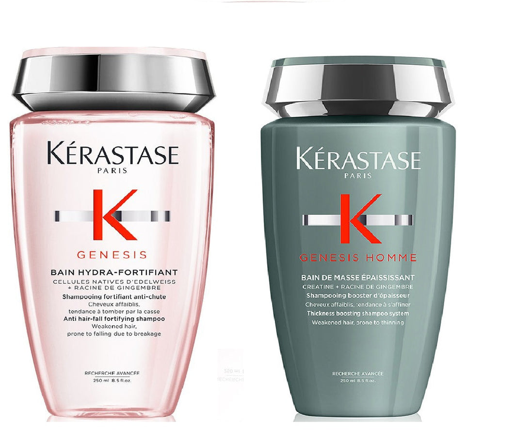 Set Kerastase Genesis Duo Bain Hydra-Fortifiant 250ml si Bain de Masse 250ml