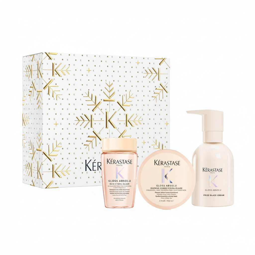 Kerastase Gloss Absolu Cream Trio Holiday - Sampon + Masca + Crema Leave-in