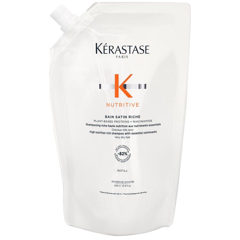 Kerastase Nutritive Bain Satin Riche 500ml - Rezerva Sampon Hranitor - Beauty Lounge