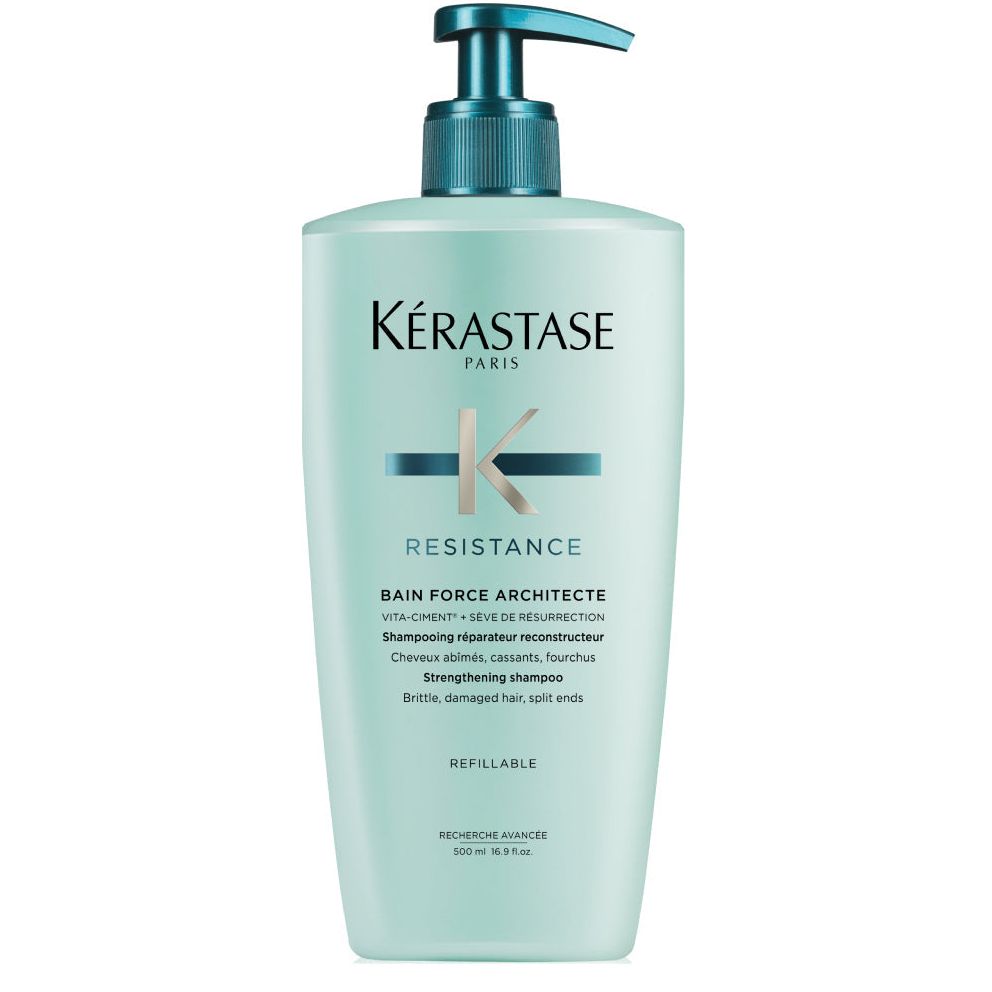 Kerastase Resistance Bain Force Architecte - Sampon Reconstructor Reincarcabil 500ml - Beauty Lounge