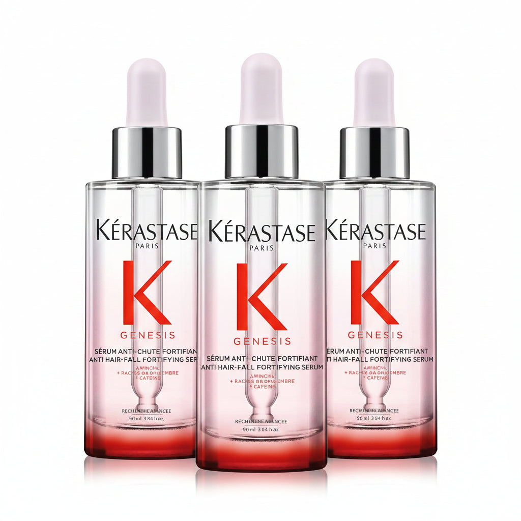 Set Kerastase Genesis Trio Anti-Chute Fortifiant Serum 3x90ml - Beauty Lounge