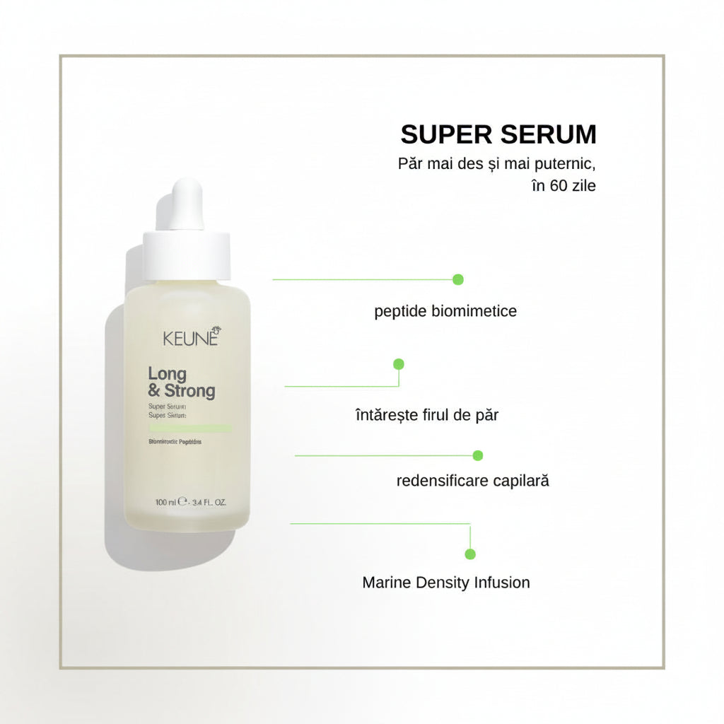 Keune Care Long & Strong 100ml - Ser Pentru Fortificare si Revitalizare Par