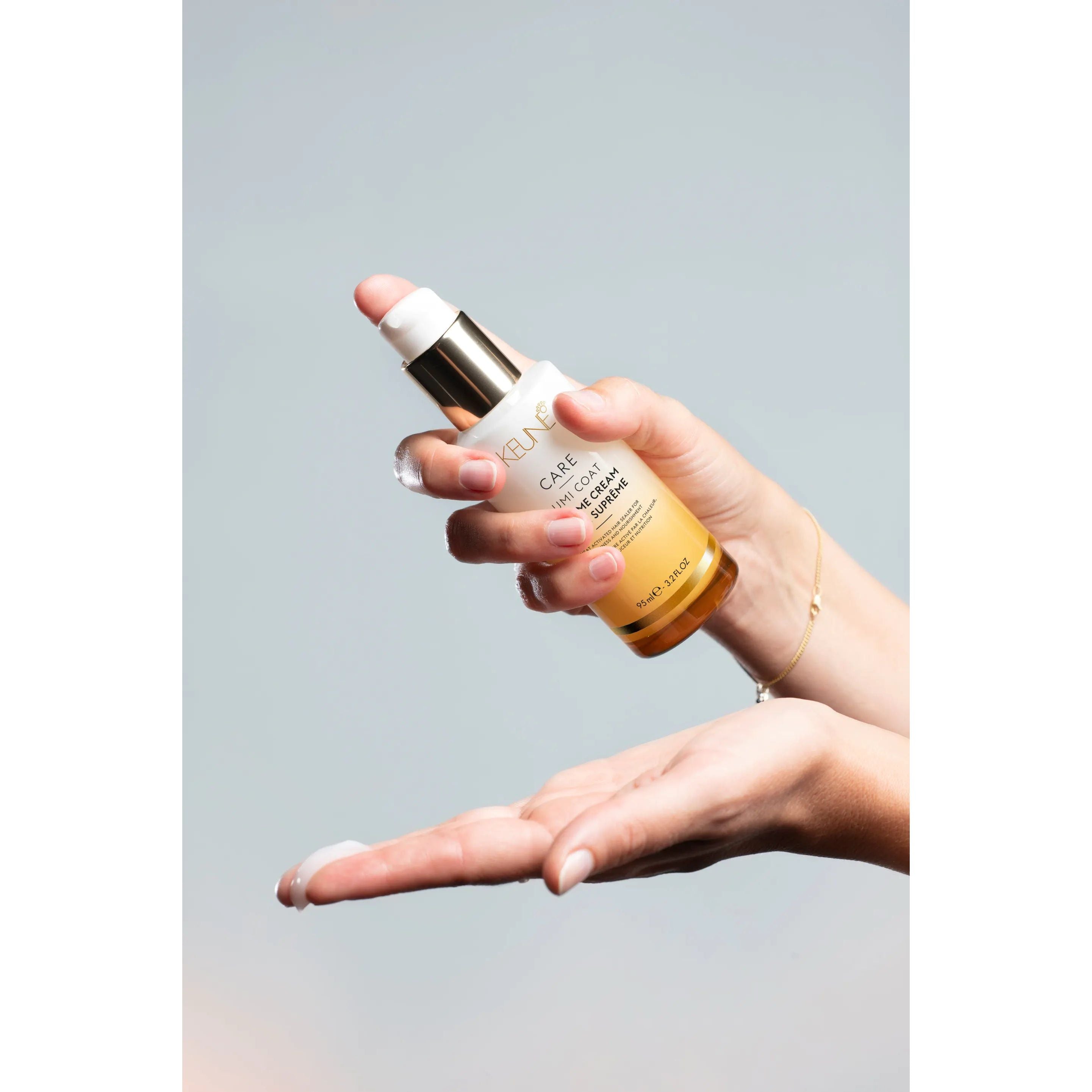 Keune Care Lumi Coat Supreme Cream 95ml - Tratament Crema Pentru Par Degradat