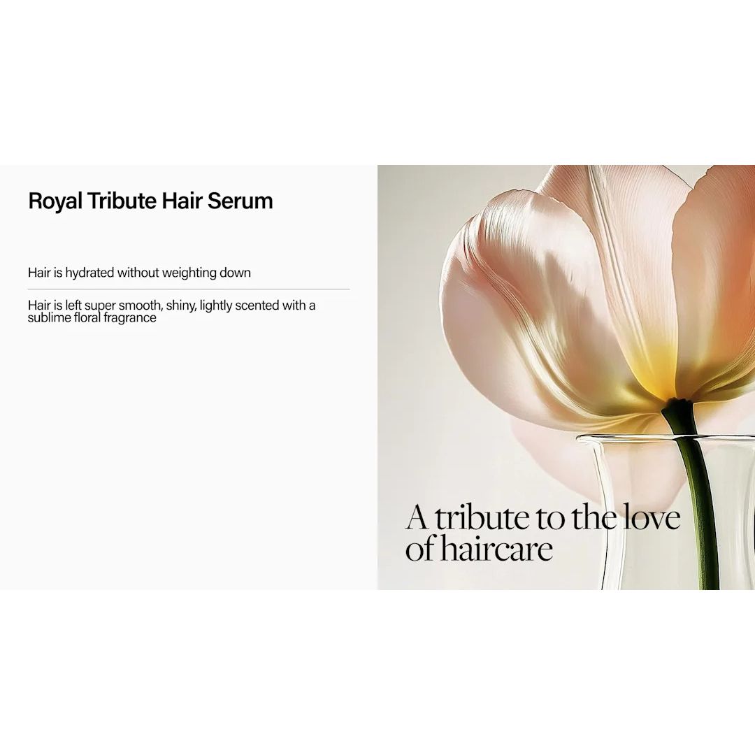 Keune Royal Tribute Hair Serum 50ml - Ser Par cu Vitamina E Pentru Hidratare si Stralucire - Beauty Lounge
