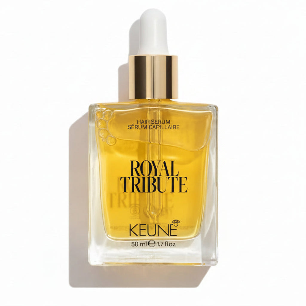 Keune Royal Tribute Hair Serum 50ml - Ser Par cu Vitamina E Pentru Hidratare si Stralucire - Beauty Lounge