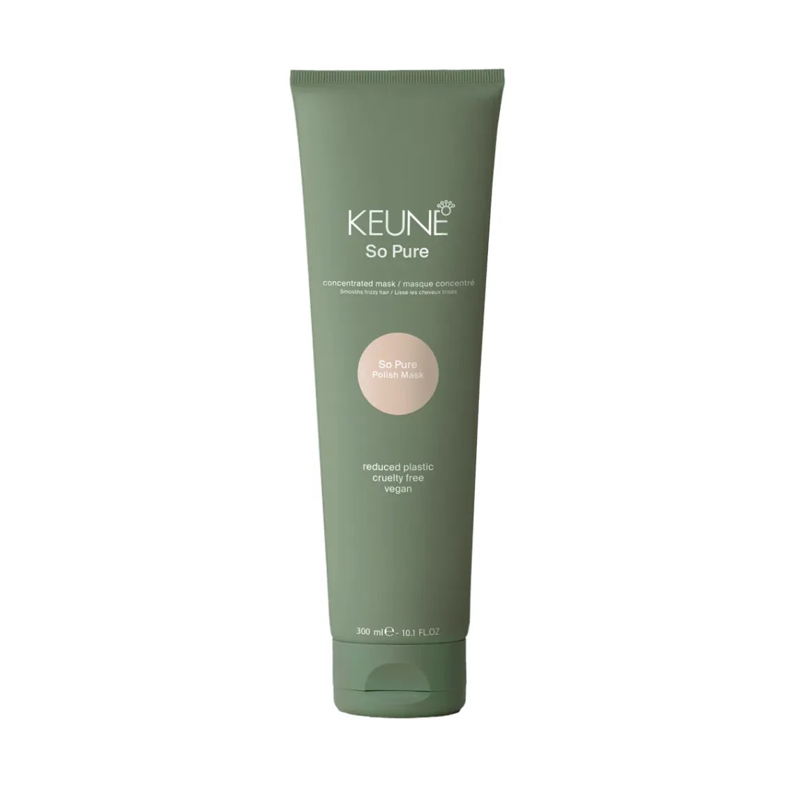 Keune So Pure Polish Mask 300ml - Masca Anti-Frizz Pentru Netezirea Parului