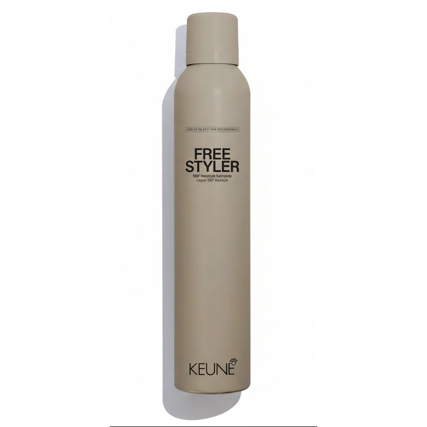 Keune Free Styler 500ml - Fixativ Par Fixare Medie cu Stralucire si Protectie Umiditate - Beauty Lounge