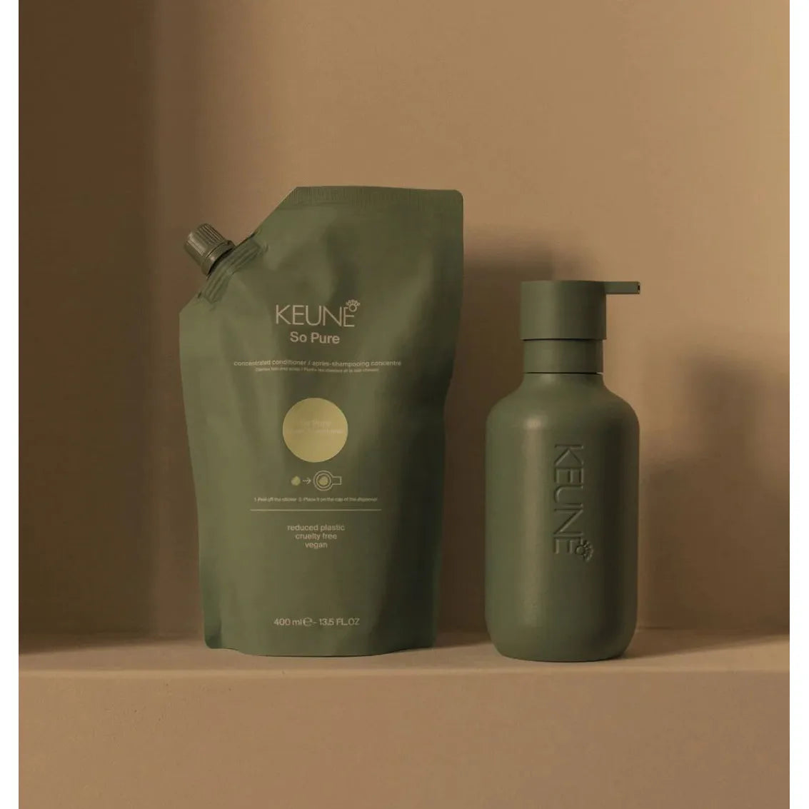 Keune So Pure Clarify Conditioner Refill 400ml - Balsam Purifiant si Detoxifiant